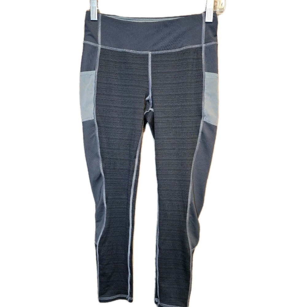 💙‎ AVIA Women's Leggings Size L 10-12 – Dual Blue, Pocketed, Workout, Yoga, Gym
